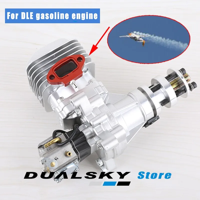 Brushless Motor Thrust Test Stand - DLE เครื่องยนต์เบนซินท่อไอเสียสากลชิ้นส่วนดัดแปลงควันอินเทอร์เฟซที่ดัดแปลง / เครื่องกําเนิดควัน / ปั๊มควัน
