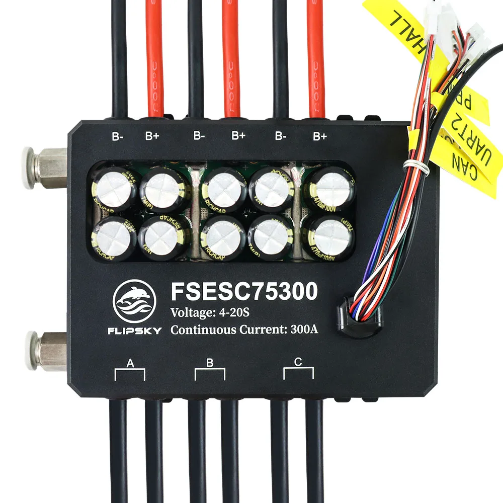 AvaCoreFlipsky Fsesc 75300 84v - Vesc 75300 High Current Esc บทวิจารณ์และราคา
